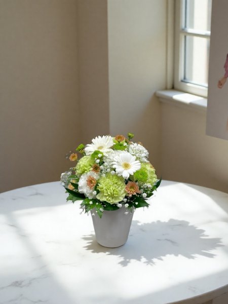 画像6: お供え用　フラワーアレンジメント　SS (6)