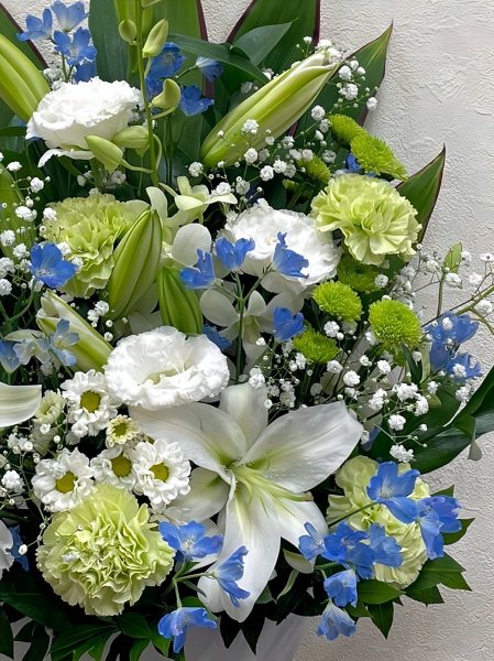 画像3: お供え用　フラワーアレンジメント　M (3)