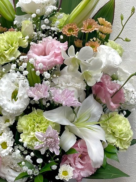 画像3: お供え用 フラワーアレンジメント S (3)