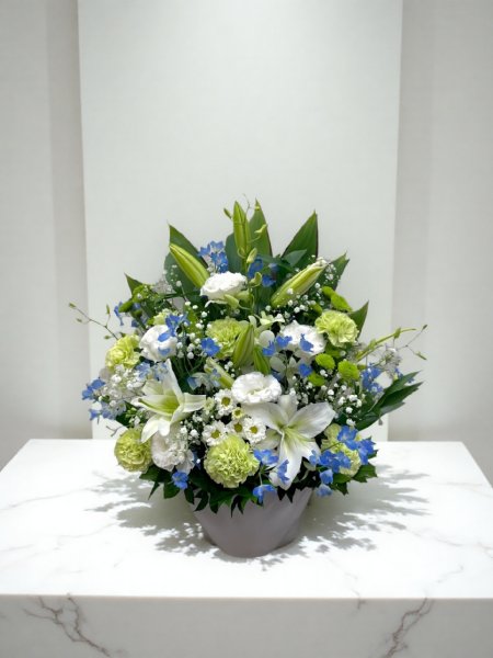 画像5: お供え用　フラワーアレンジメント　M (5)