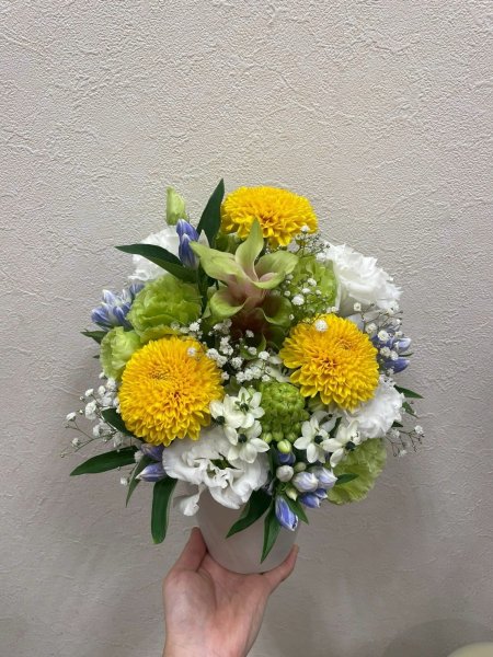 画像2: ギフト用　フラワーアレンジメント　S (2)